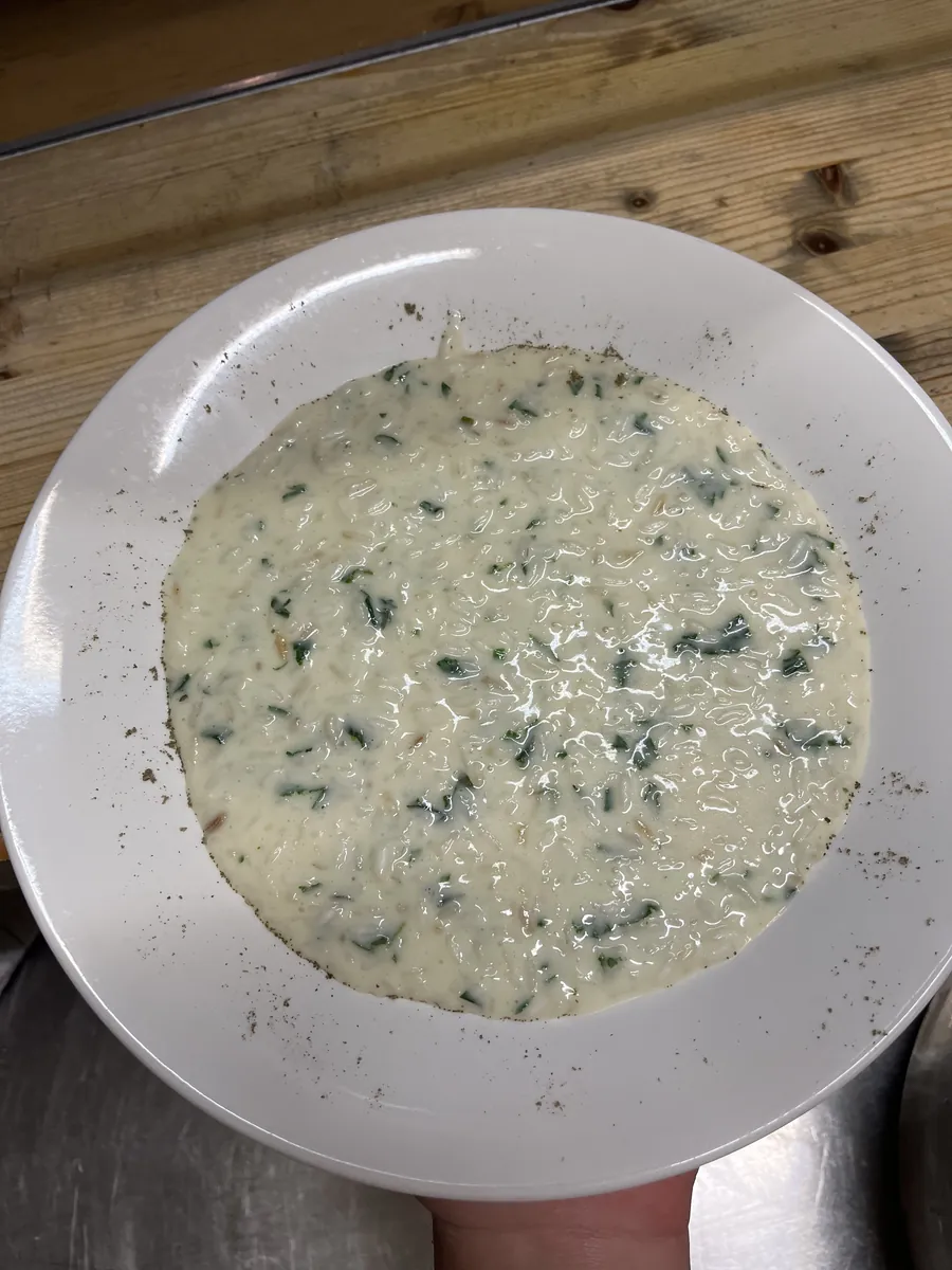 Risotto alle erbe di montagna